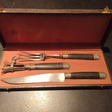 Coffret de service en acier forgé et bois