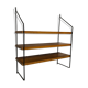 Vintage wall mount wood and metal