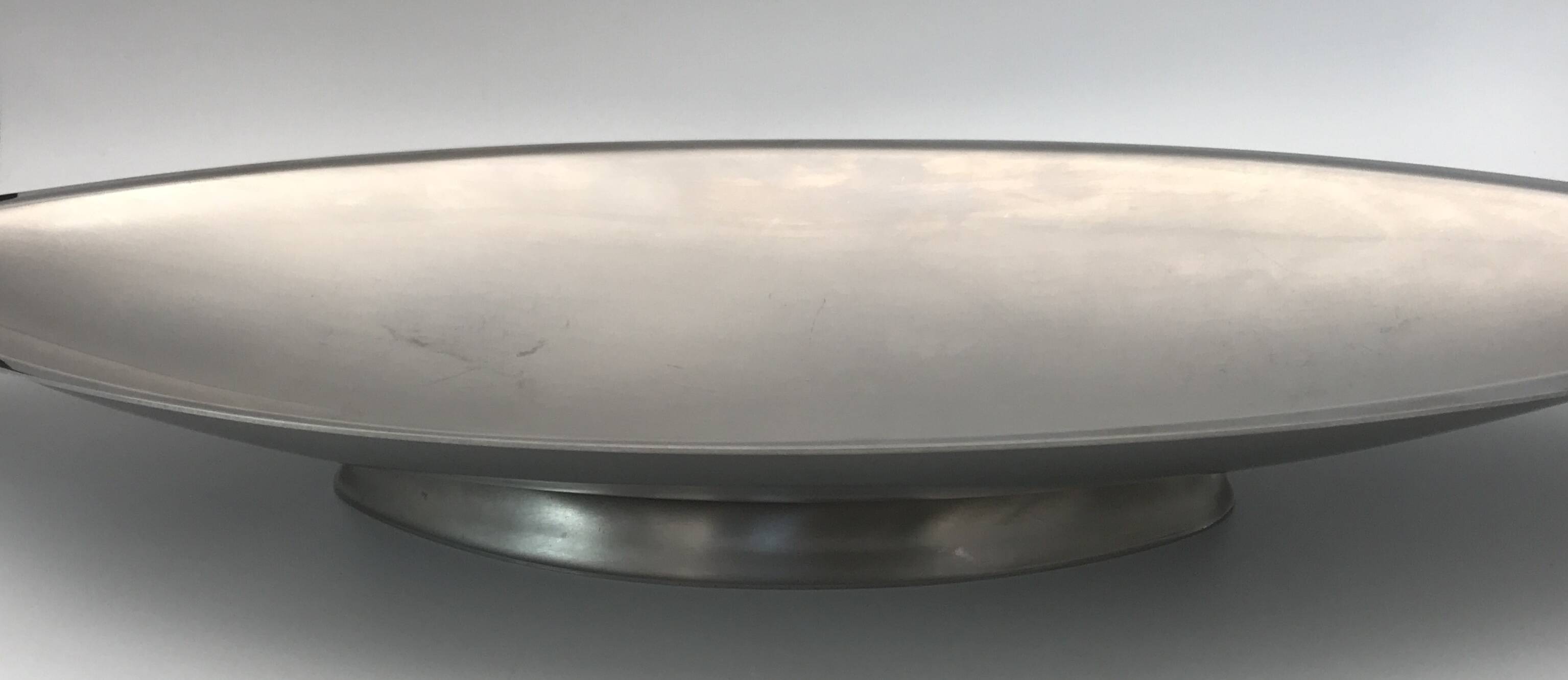 Tray, cosmos serving dish on foot guy degrenne