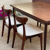 Teak dining table