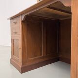 1950s walnut counter or desk