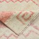 Turkish Classic Red & Cream Vintage Runner Rug, 77x379Cm