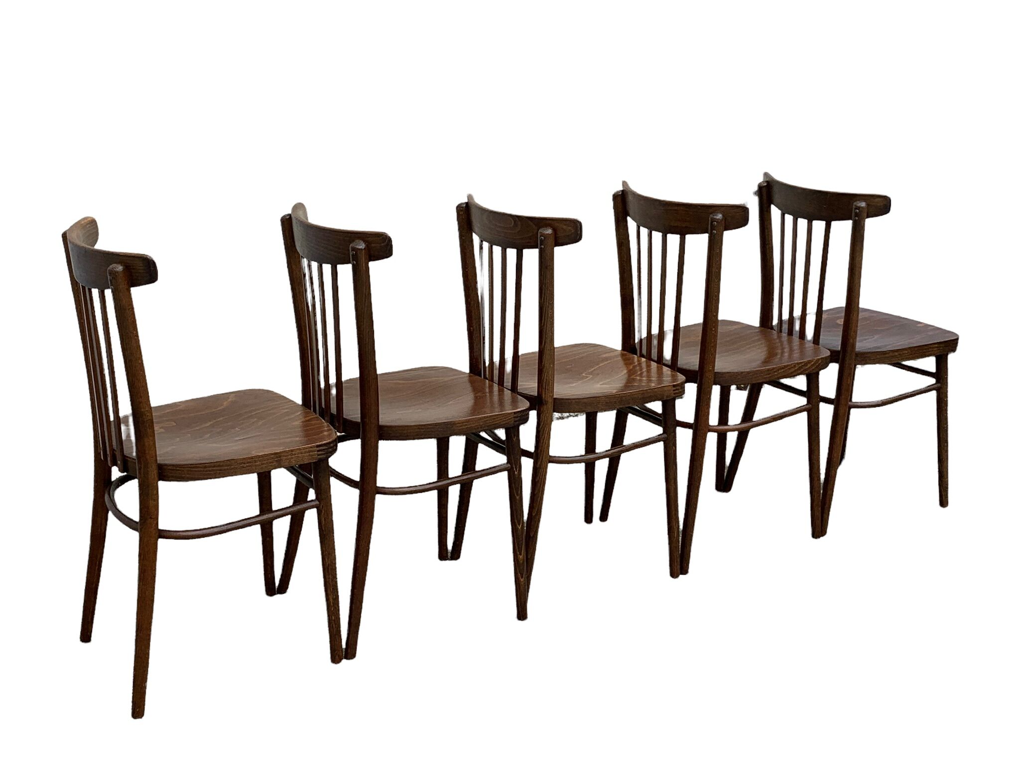 Bistro chairs 1950 made in Czechoslovakia