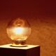 Textured Glass Ceiling Lamp by Glashütte Limburg Germany 1970s