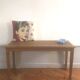 Wood and cane bench Gustave Serrurier Bovy 1900 Art Nouveau