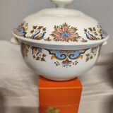 Gien. Bordeaux bouquet. 43-piece service