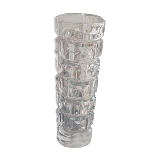 Vase vintage en cristal