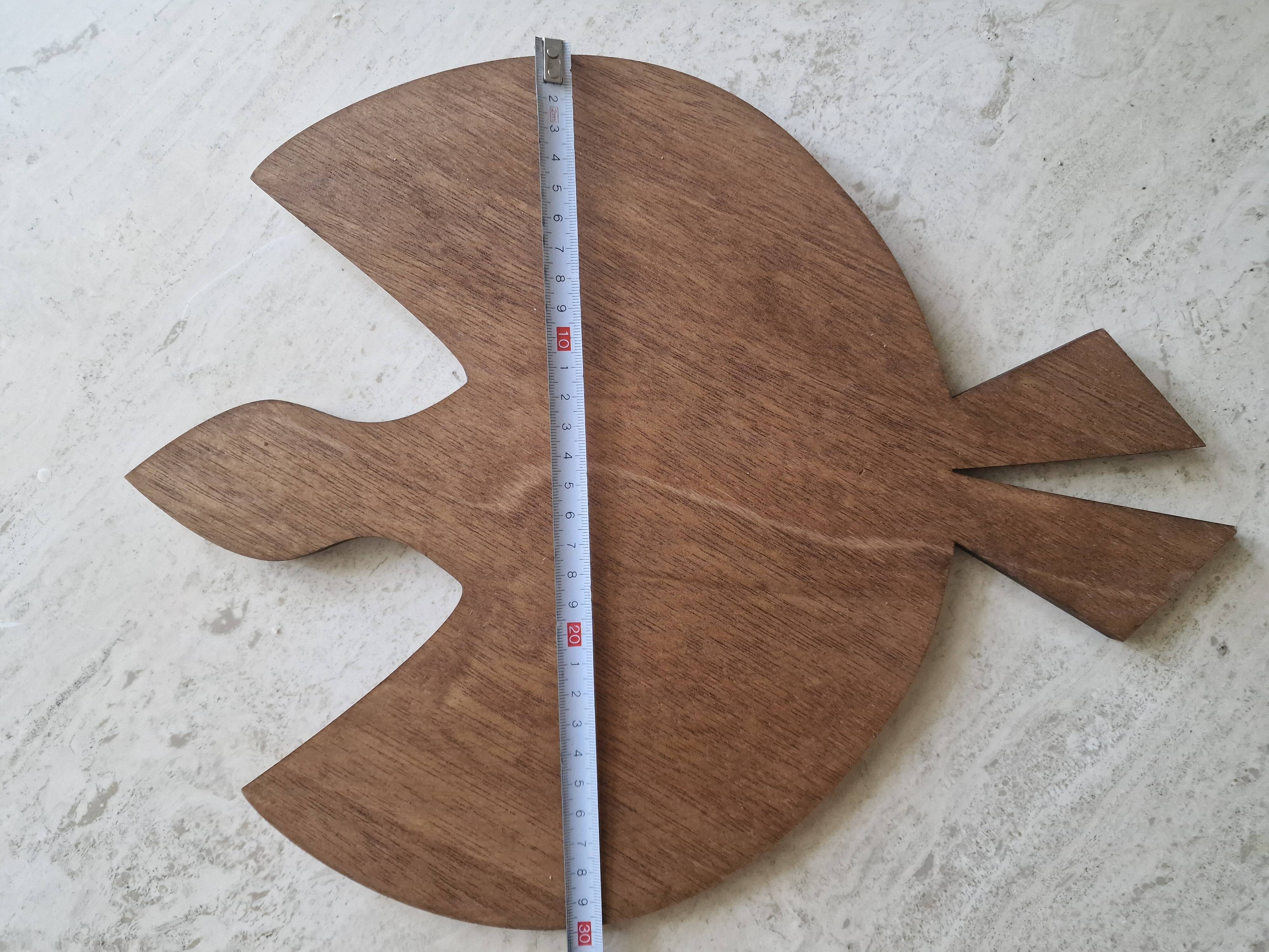 Wooden bird trio for wall decoration