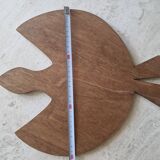Wooden bird trio for wall decoration