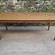Table de ferme chêne 320 cm avec allonges 