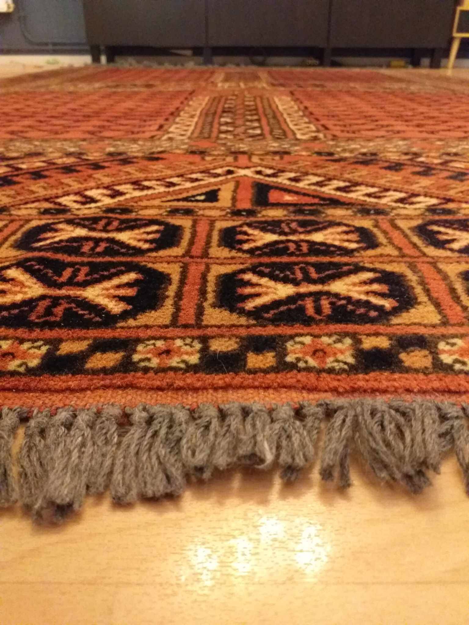 Handmade Afghan Karghai rug 249x162cm