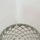 Vintage pressed glass bowl / pocket bowl – diamond pattern – 1960s/70s