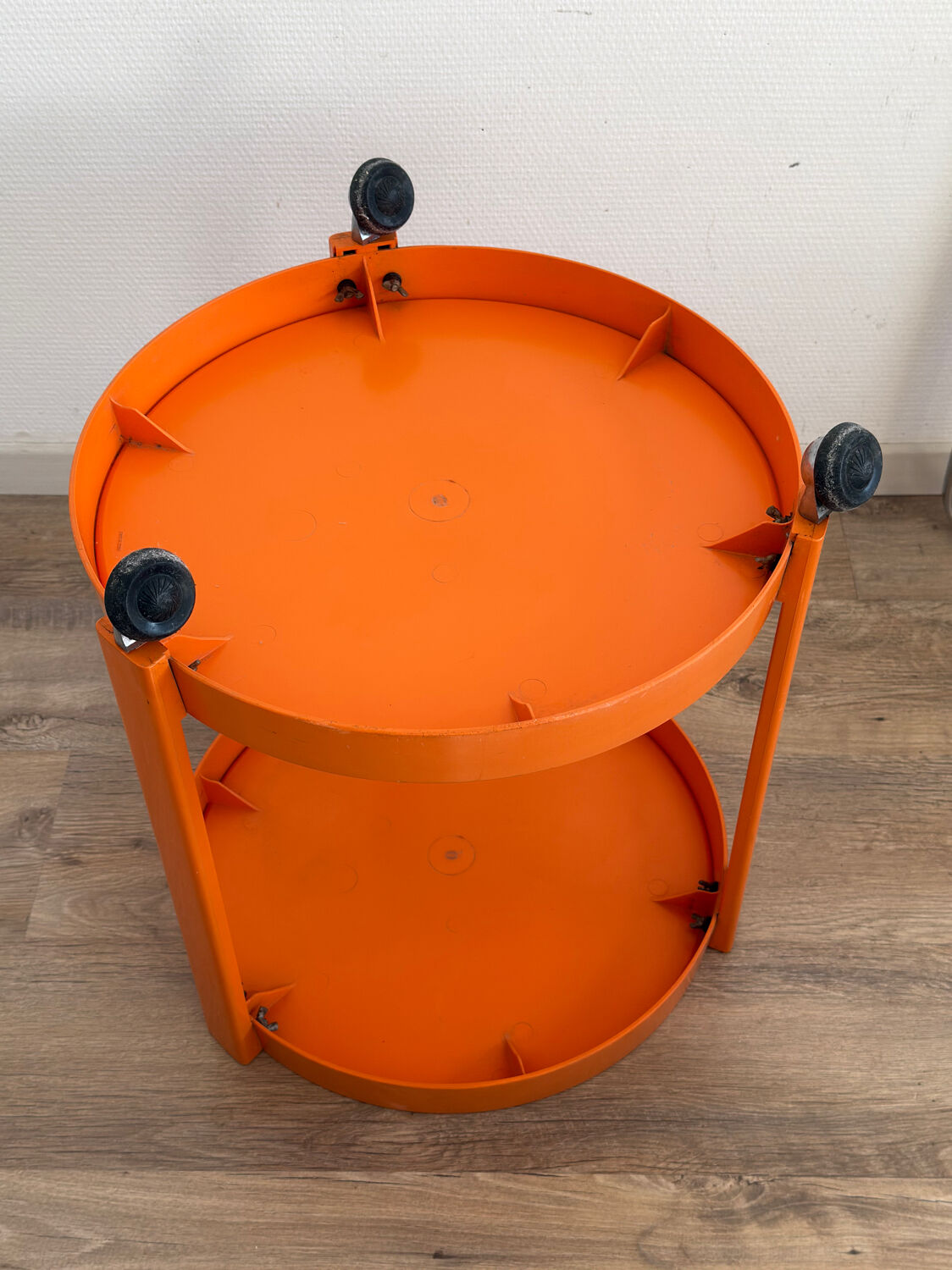 Vintage orange dessert