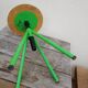 Indus metal screw stool