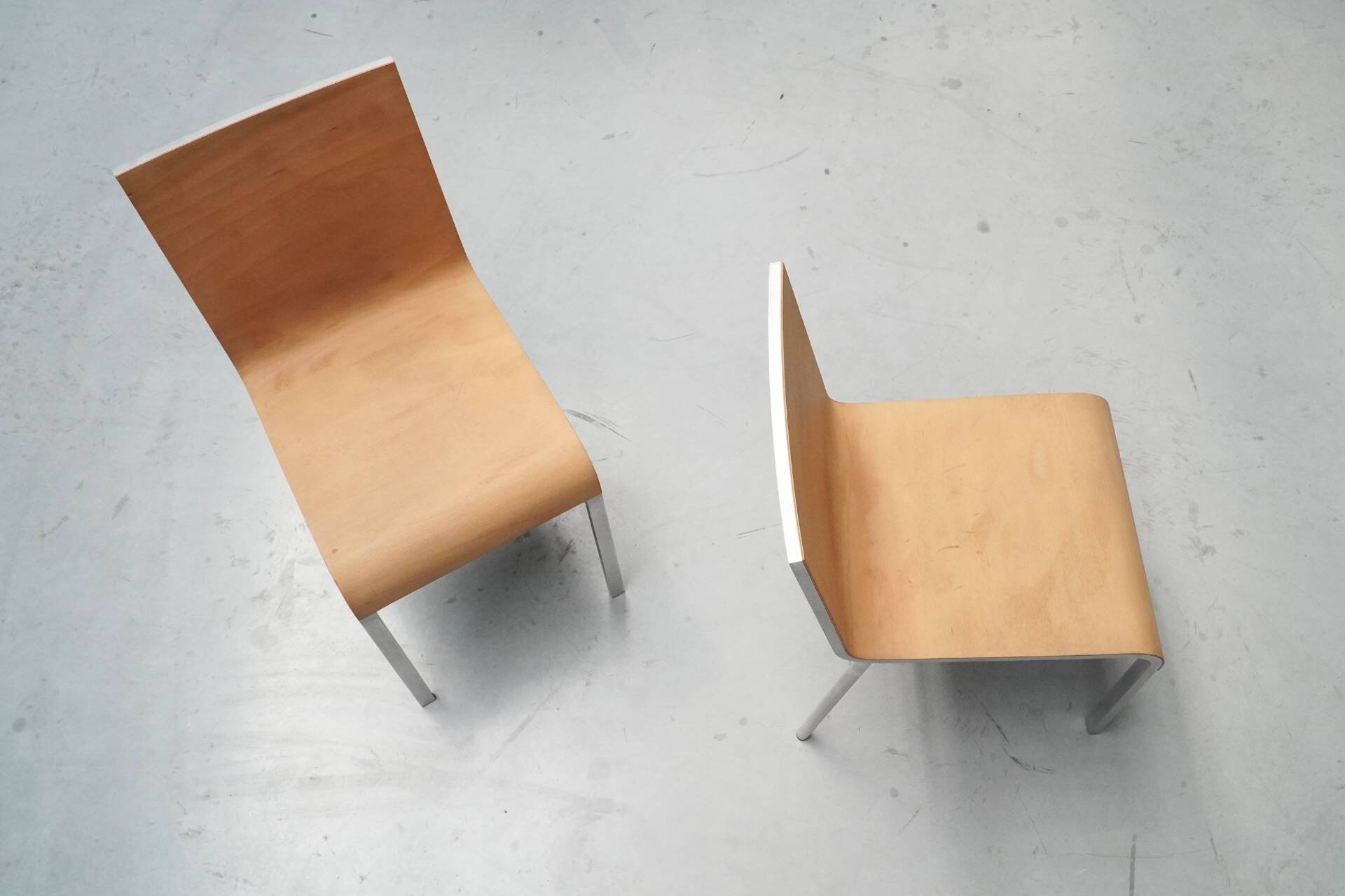 Maarten Van Severen, CN°II Plywood Chair by Top Mouton