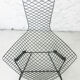 Fauteuil "bird" noir de Harry Bertoia pour Knoll 1970