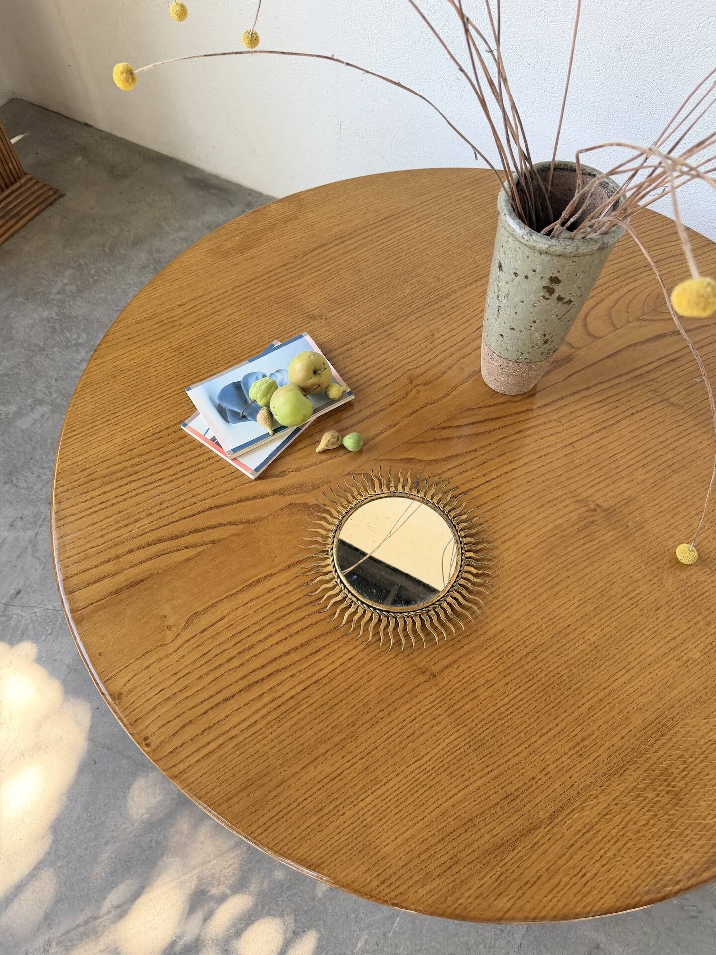 Sun mirror or patinated XS
