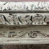 Table with carved legs