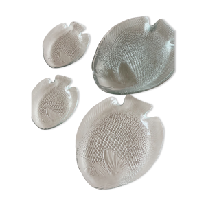 5 assiettes poisson Arcoroc