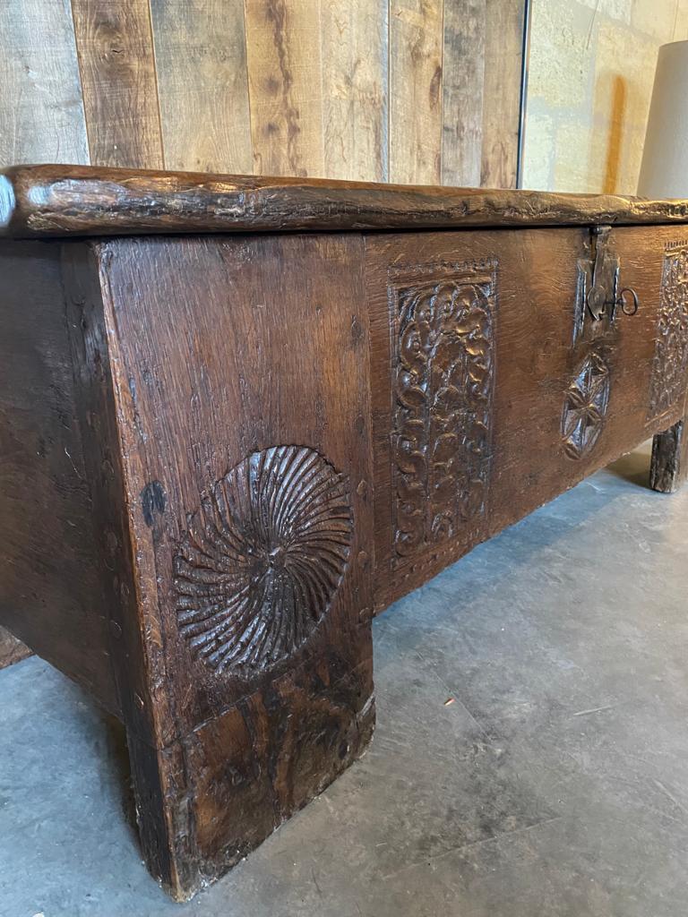 Wooden chest