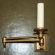 2 pairs of Georgian wall sconces in bronzed brass