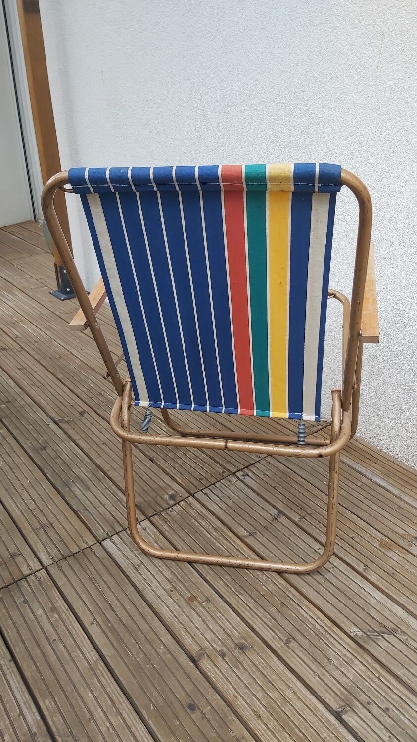 Camping chair 70s