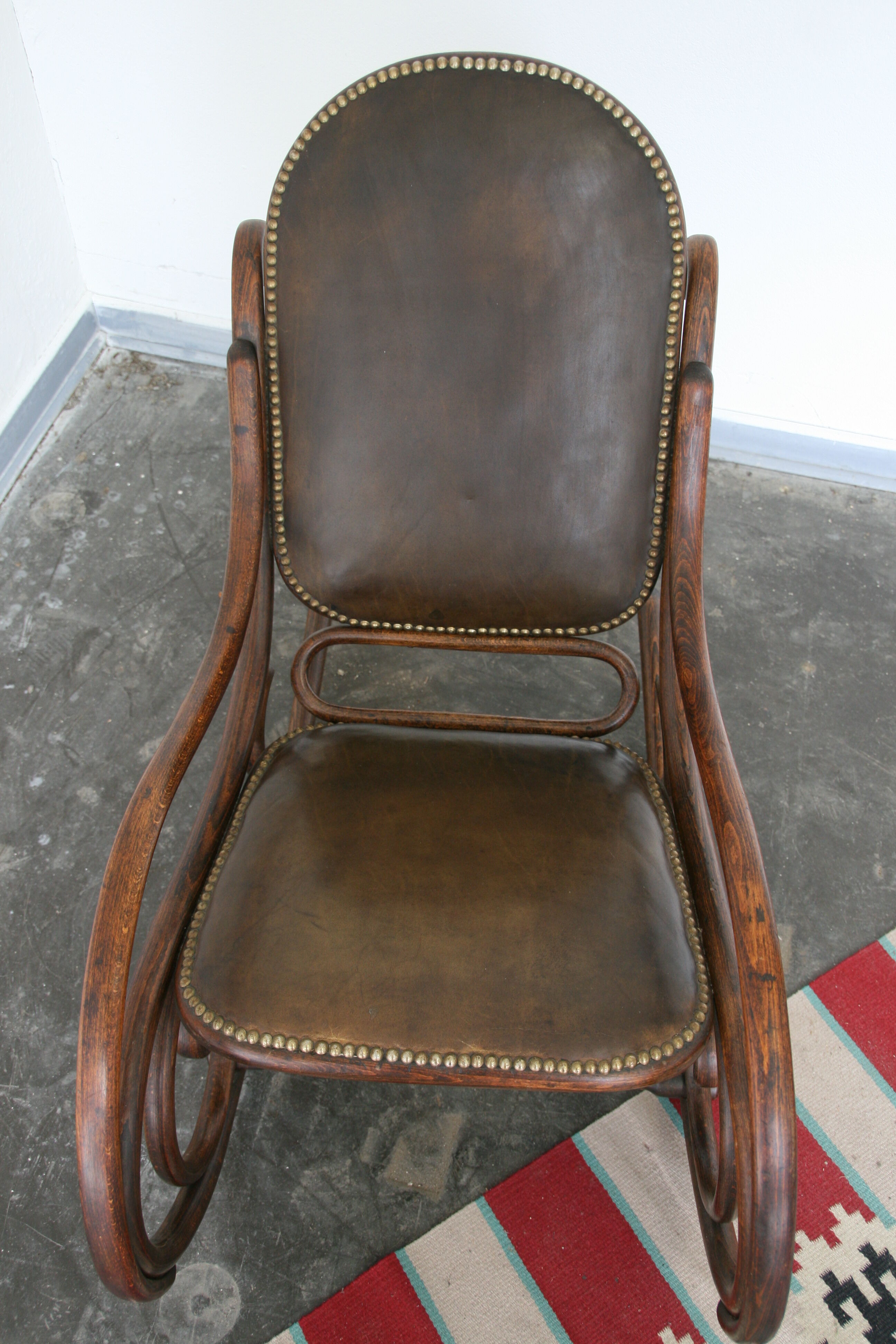 Vintage bentwood rocking chair