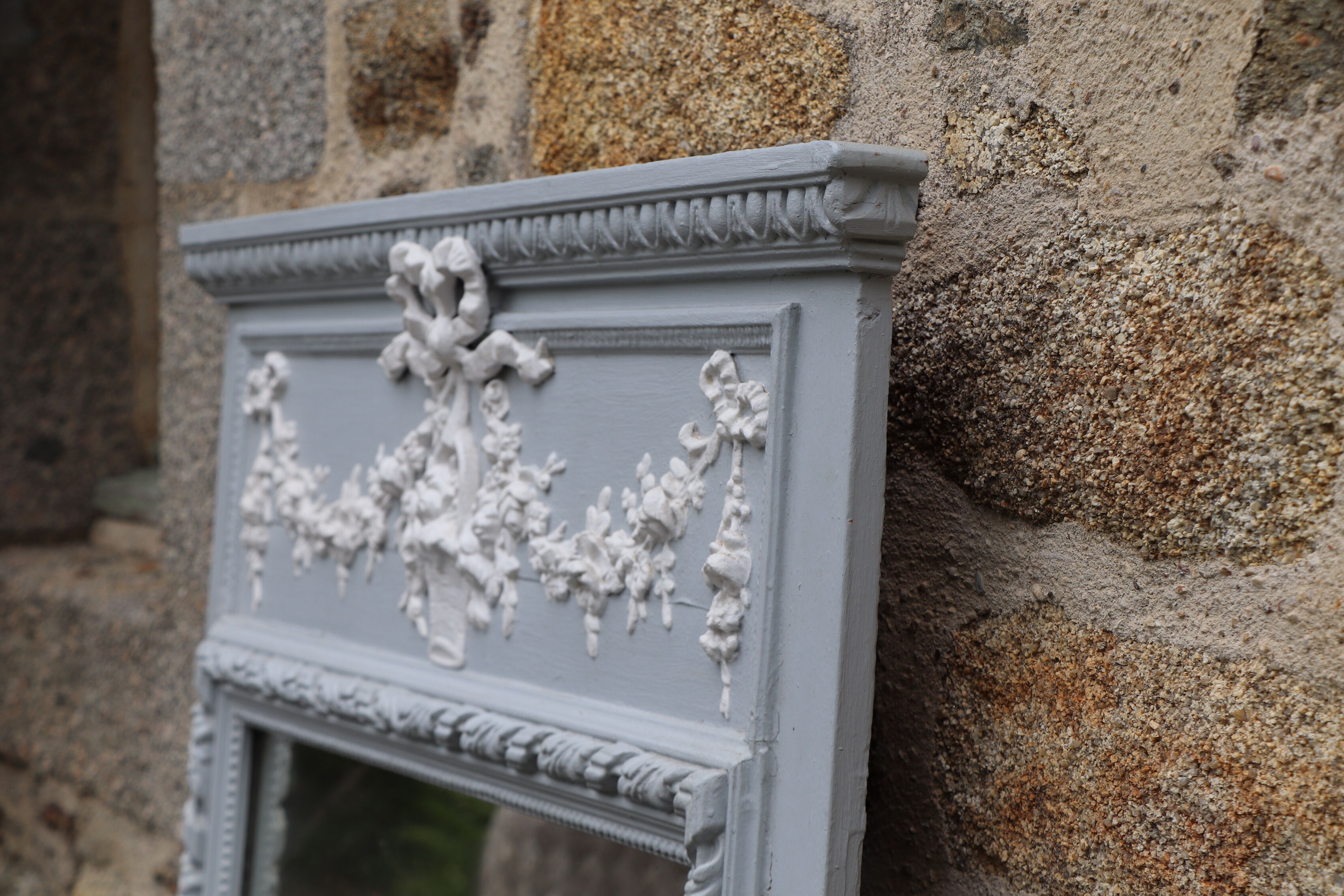 Ancient trumeau - mirror 157x105cm