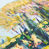Spring, oil on plate, 87 x 71 cm