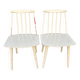 Pair of vintage chairs made in Denmark 70s/80s.
