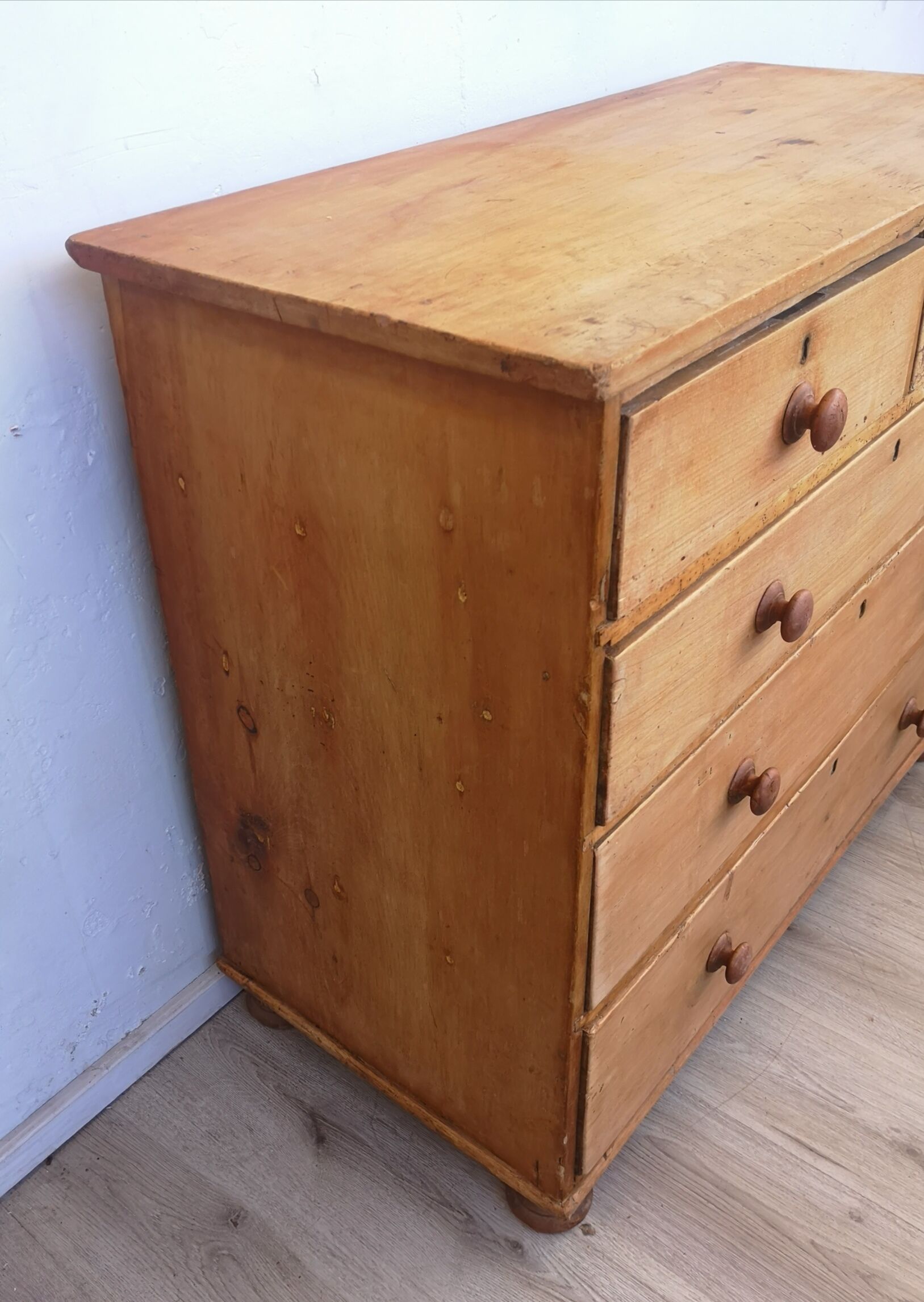 English pine dresser