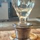 Antique Cut Crystal Carafe & Solid Silver Neck (Po)
