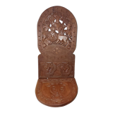 Carved African chair