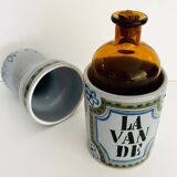 Earthenware medicine pot "Lavender" by Roger Capron in Vallauris