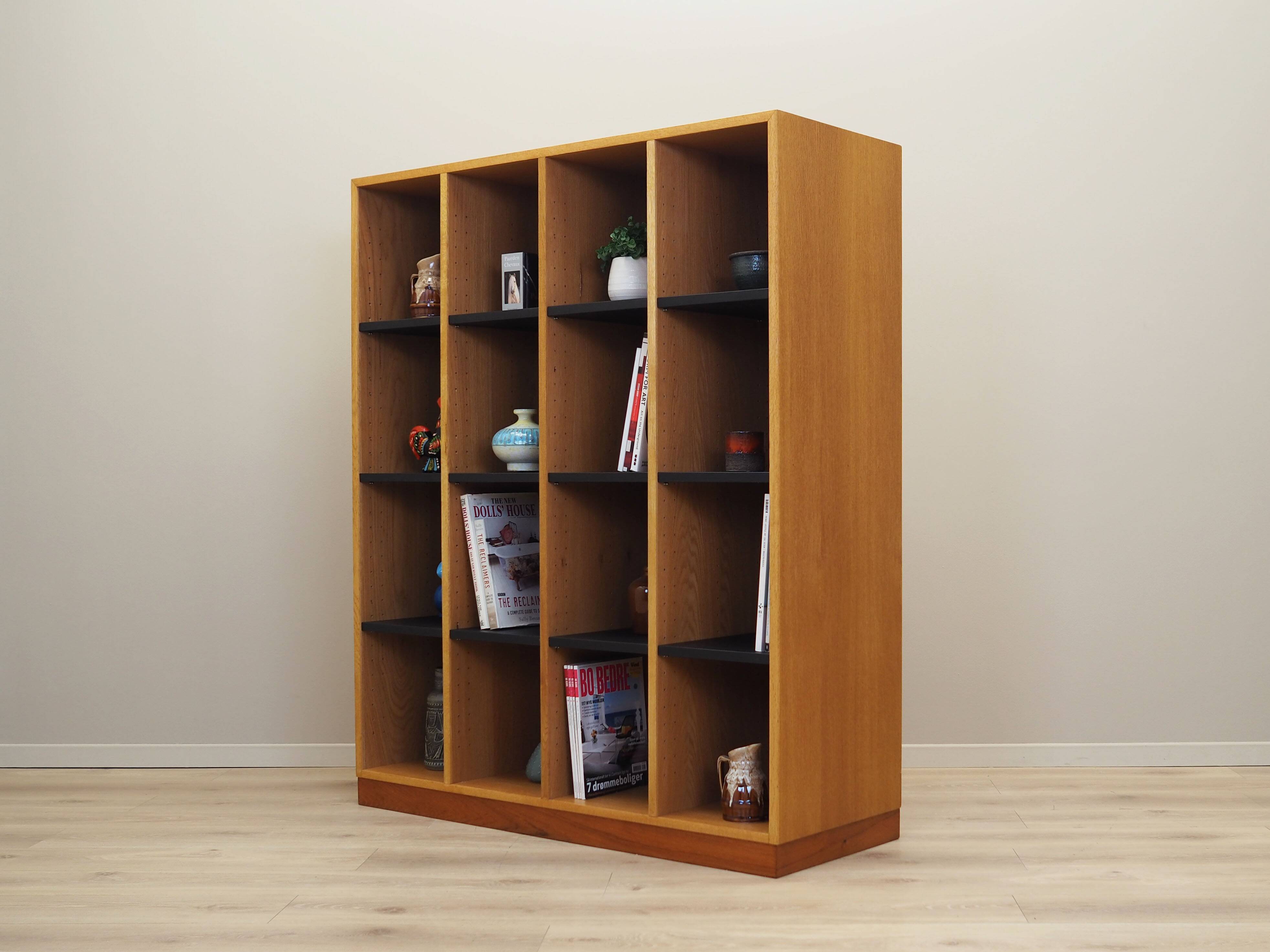 Ash bookcase, Danish design, 1970s, production: Denmark