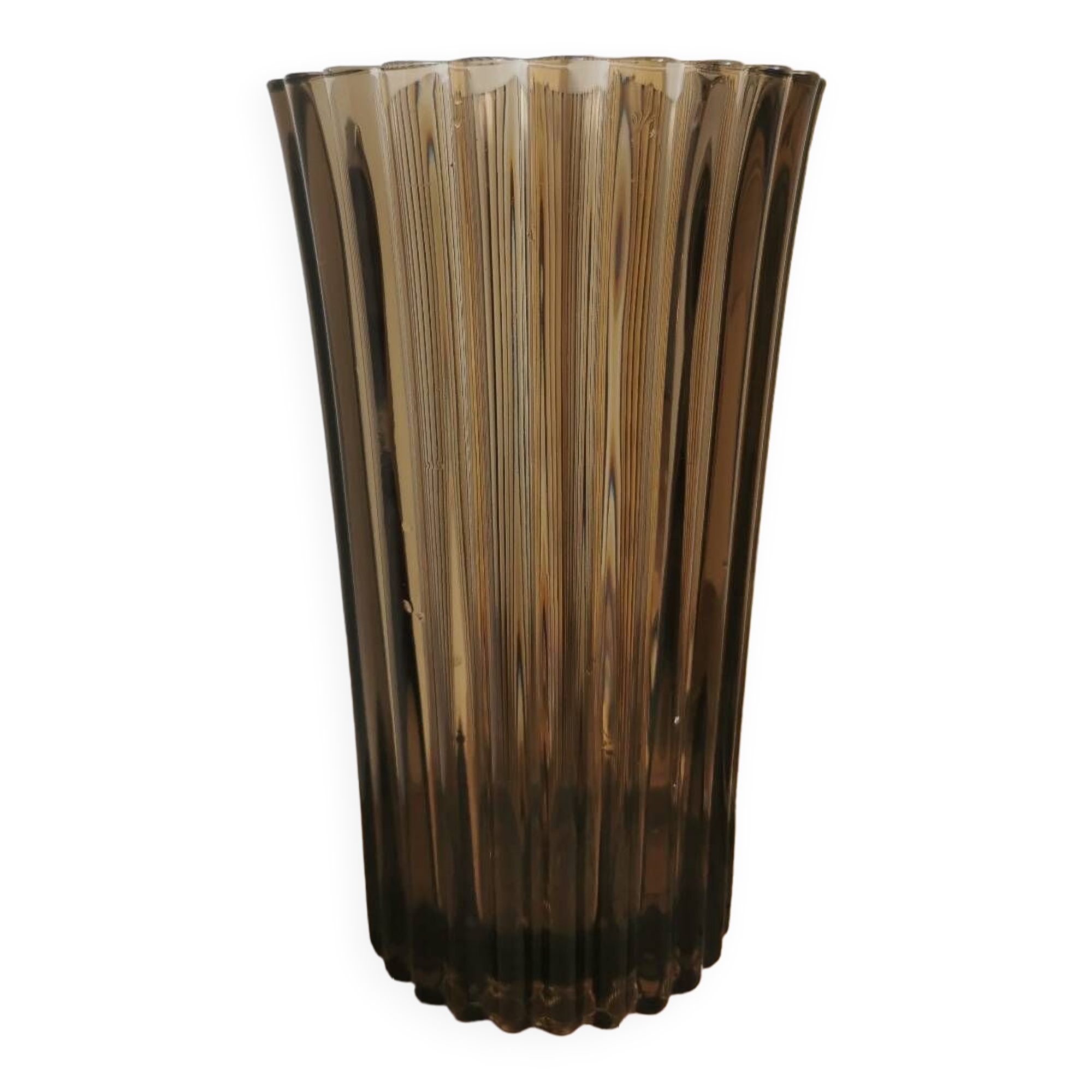 Smoked vase