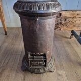 Old cast iron frying pan
