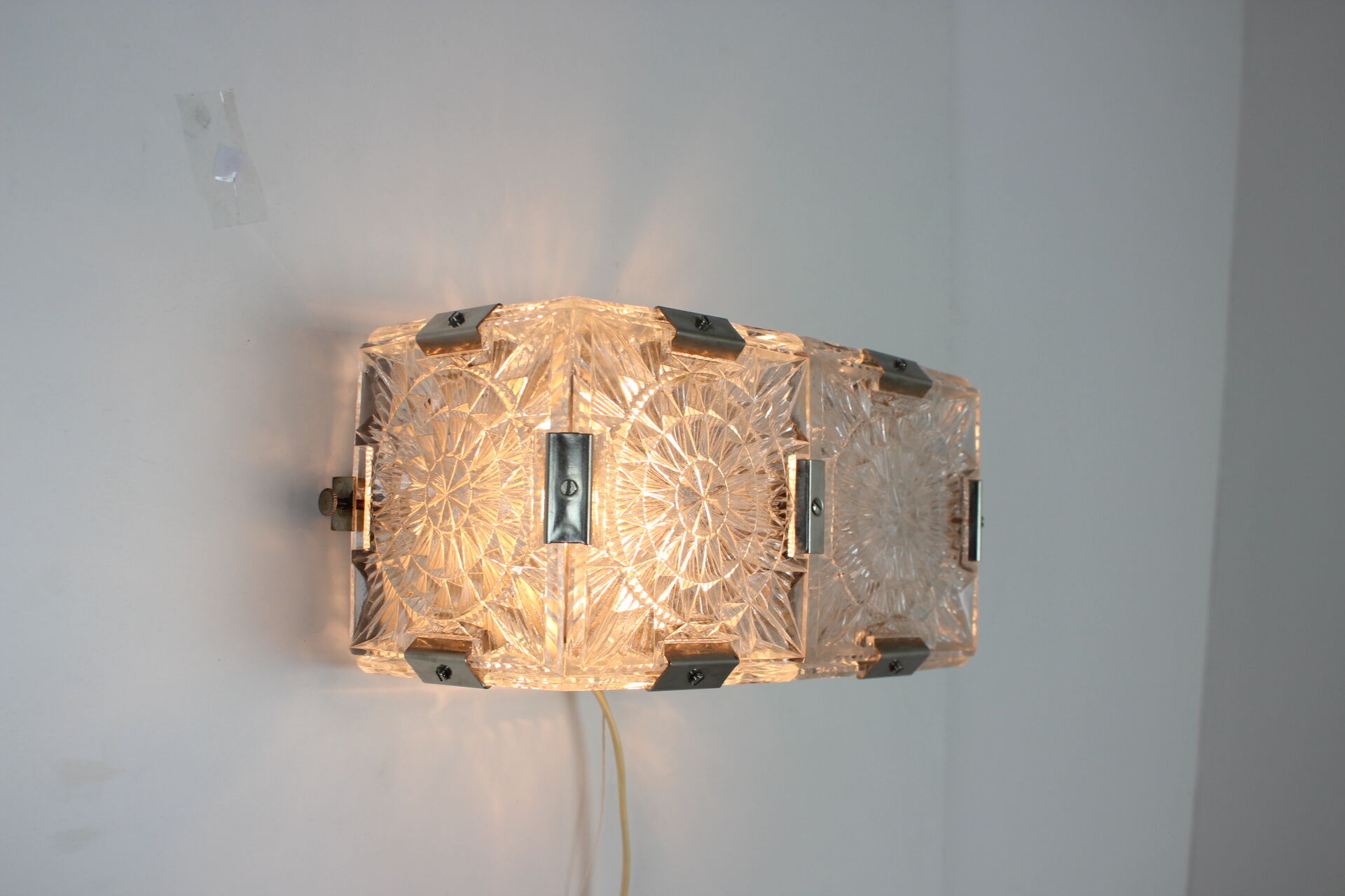 Mid-Century Wall Lamp / Kamenický Šenov, 1970's