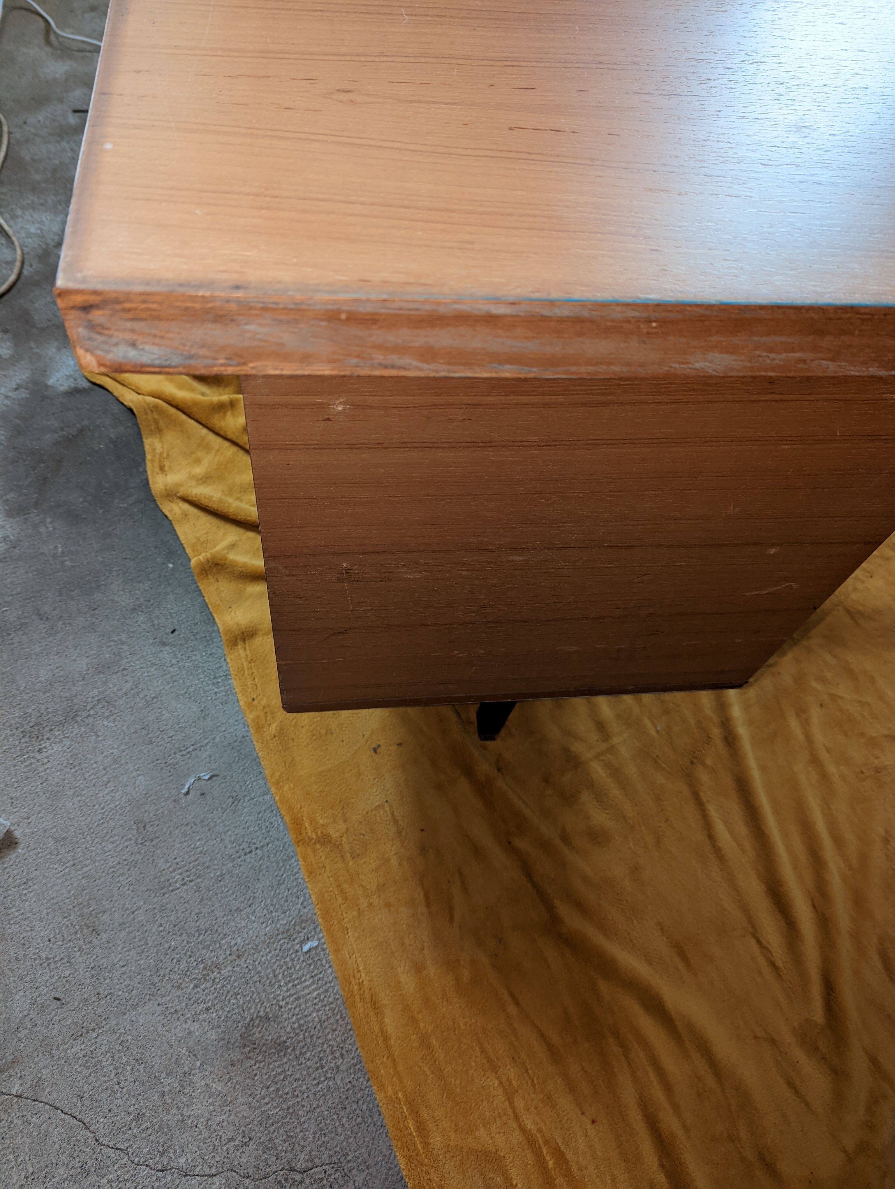 Minvielle desk in mahogany pierre guariche
