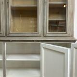 Double-body bookcase