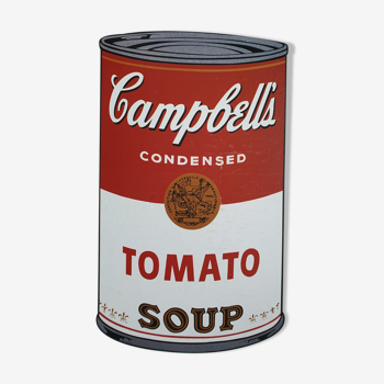 Reproduction "campbell's tomato soup" d'Andy Warhol