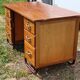 Bureau vintage piètement en tube et bois