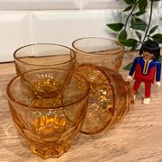 Set of 4 vintage glasses