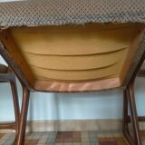 Scandinavian baumann sleigh chairs