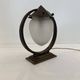 Sculptural Art Deco Table Lamp With Frosted Glass Shade, 1930s
