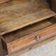 Rare: small piece of solid oak furniture (late 19th century). Bedside table, side table, wardrobe.