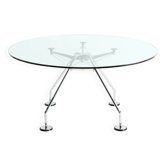 Table de Salle à Manger Nomos par Norman Foster pour Tecno, 1986