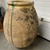 Old jar, called "jar of Biot" with varnished neck