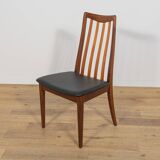 Mid-Century Teak and Leather Dining Chairs by Leslie Dandy for G-Plan, 1960