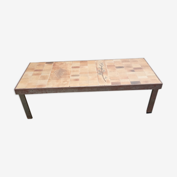 Roger Capron ceramic coffee table